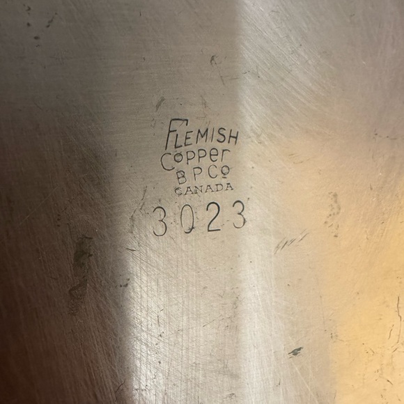 Vintage copper tray - Picture 3 of 4